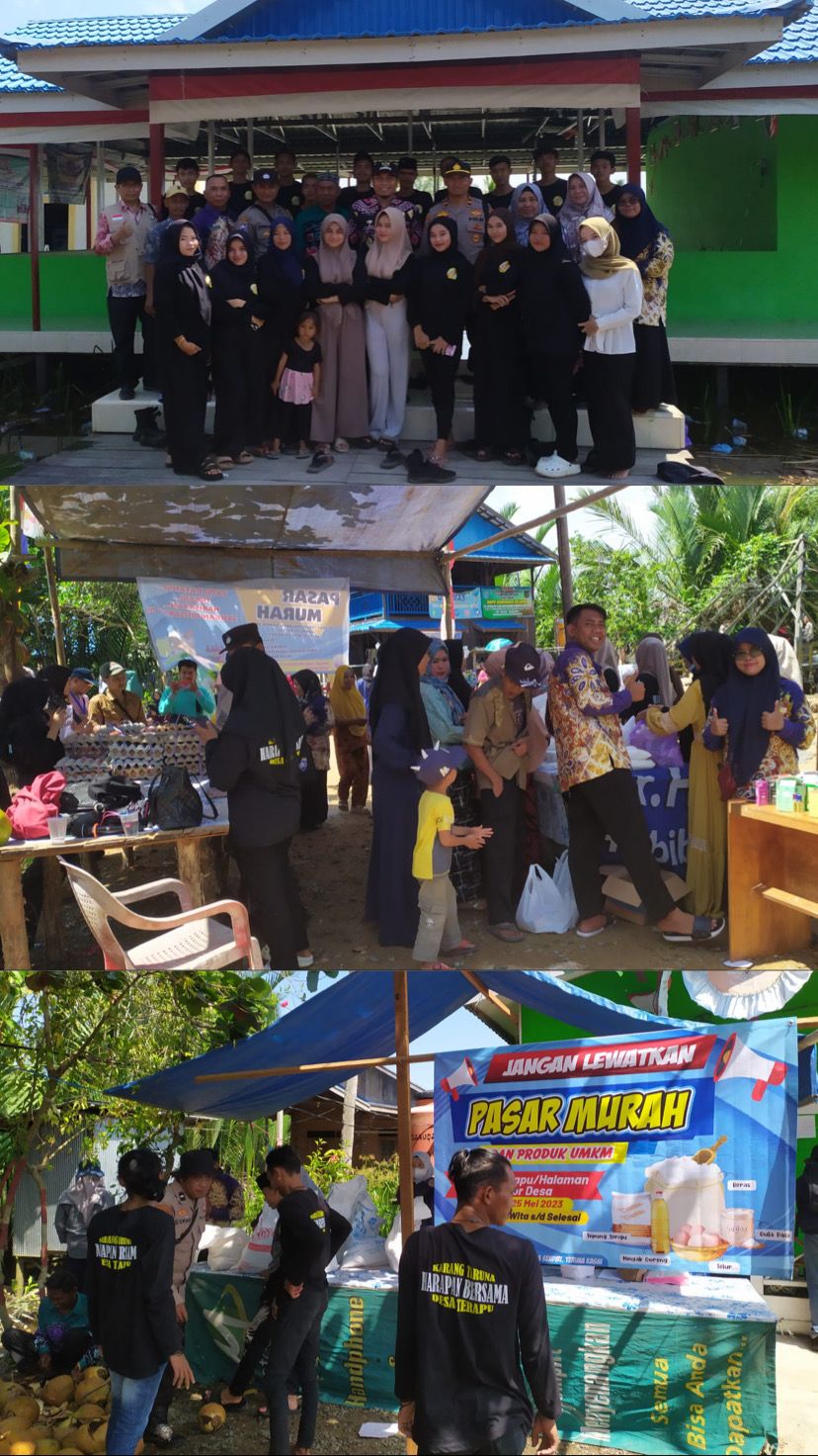 Karang Taruna Desa Terapu Giat di Front Pengembangan Desa