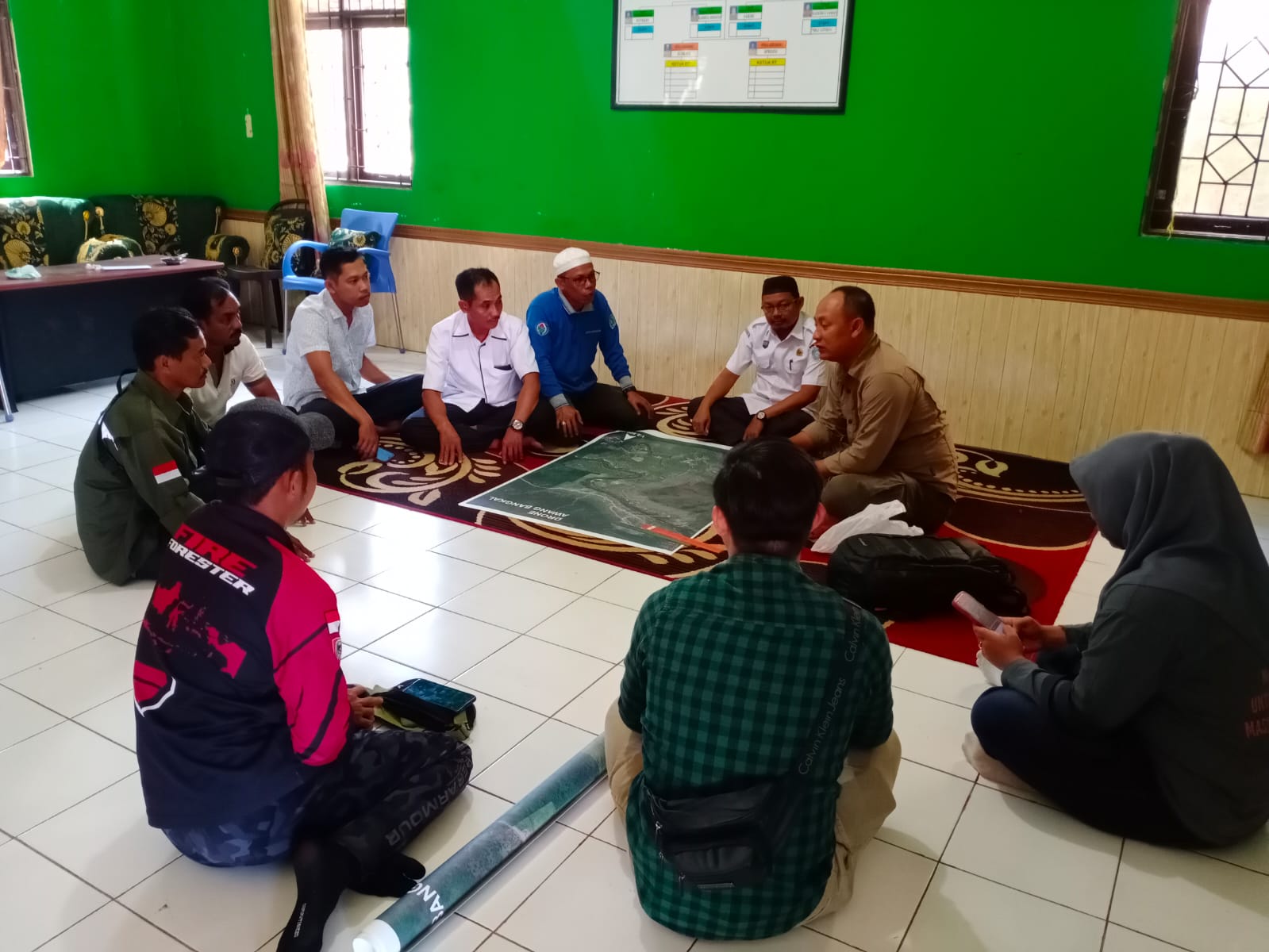 Sukses! Regu 1 Invert TORa Kab. Banjar Gelar Inver PPTPKH di Desa Awang Bangkal Timur