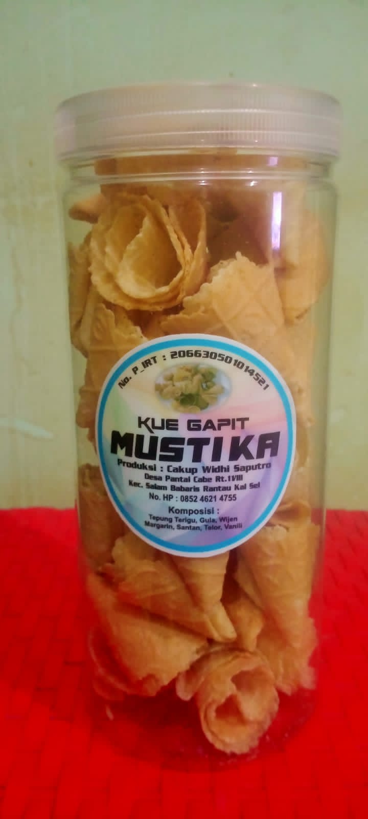 KUE GAPIT MUSTIKA