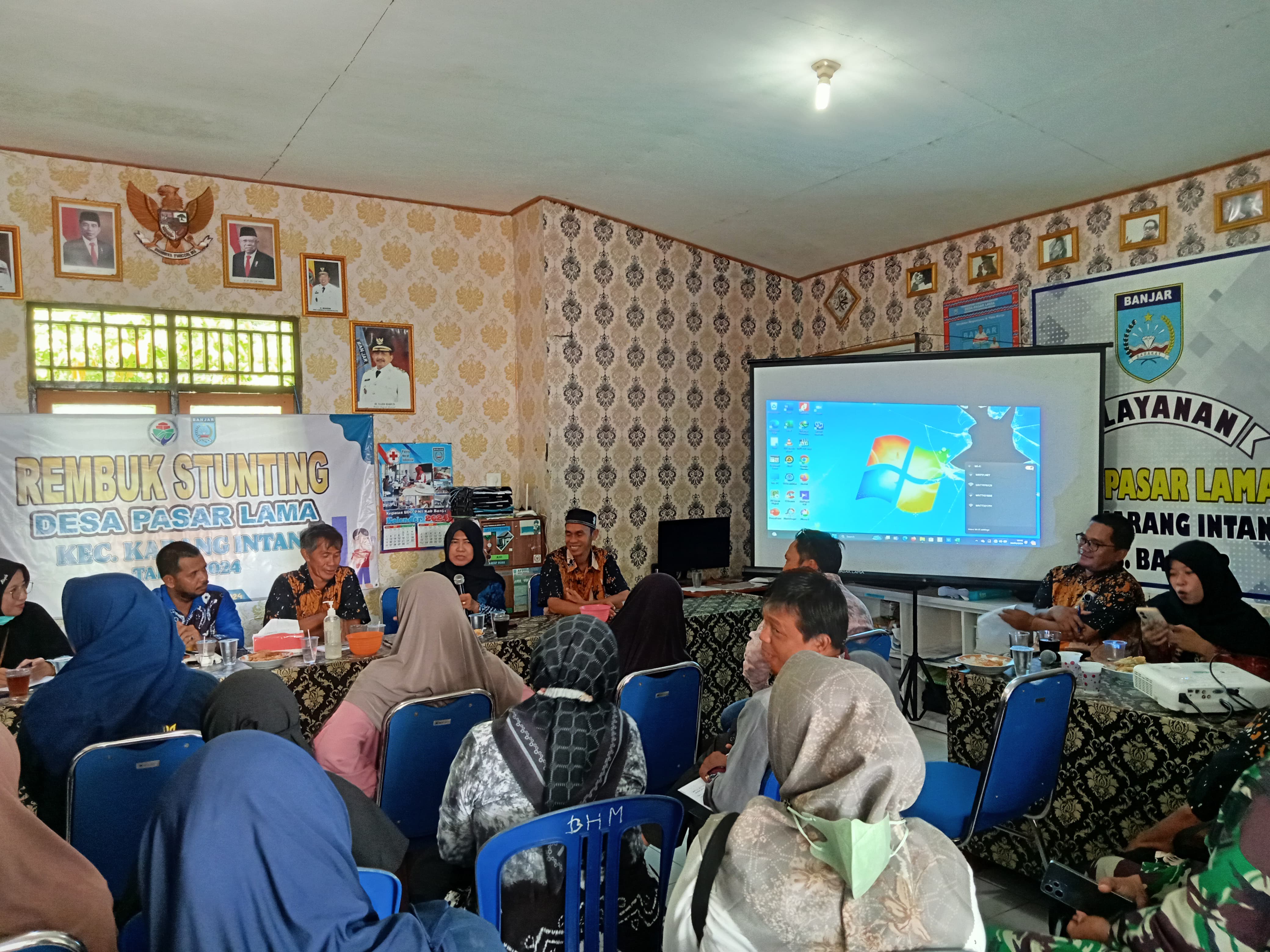 Rembuk Stunting: Desa Pasar Lama Menyongsong Masa Depan Sehat
