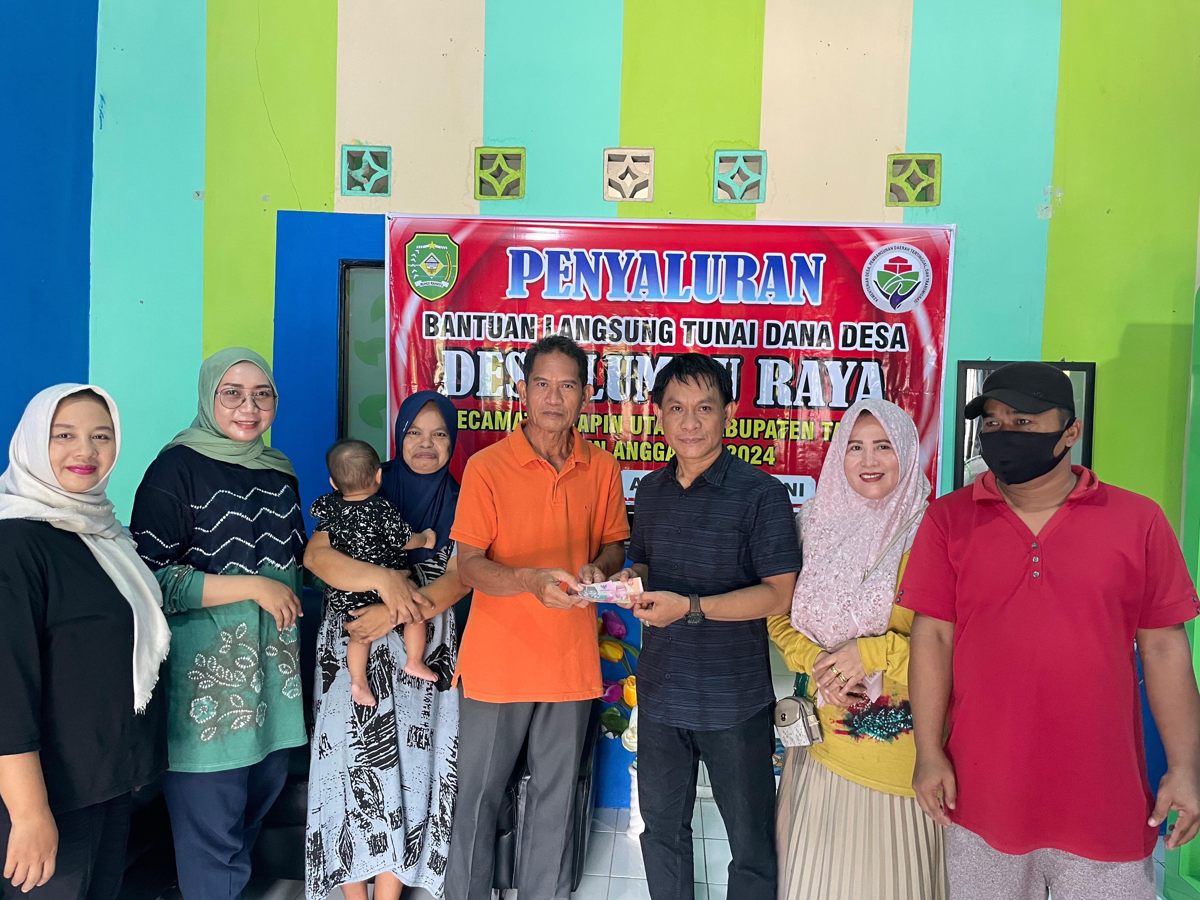 Pembagian BLT DD Tahap I Tahun Anggaran 2024