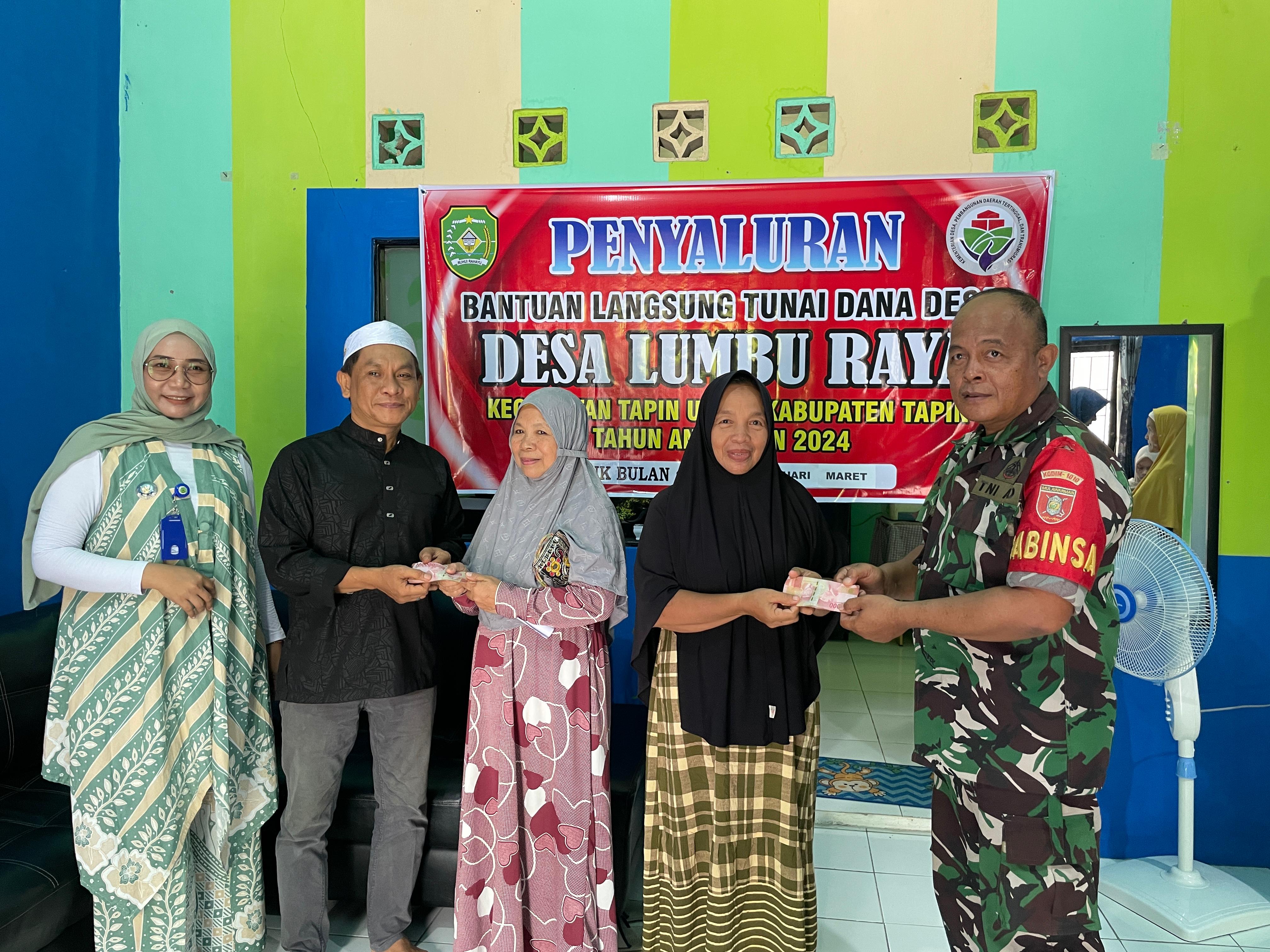 Pembagian BLT DD Tahap II tahun Anggaran 2024