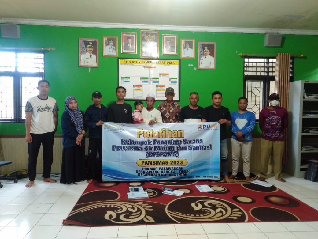Pelatihan Kelompok Pengelola Sarana Penyediaan Air Minum dan Sanitasi (KPSPAMS) Memperkuat Kualitas Pelayanan
