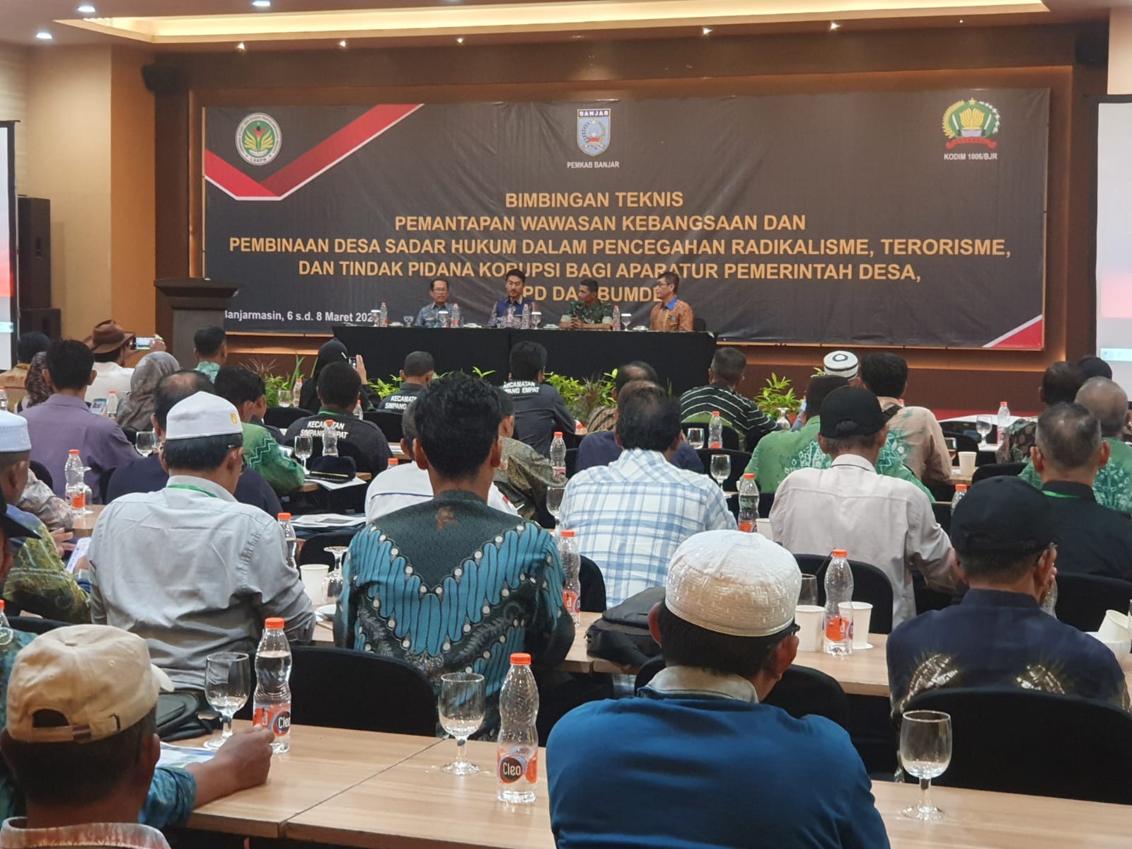 Pemdes Tangkas Hadiri Bimbingan Teknis Pemantapan Wawasan Kebangsaan dan Pembinaan Desa