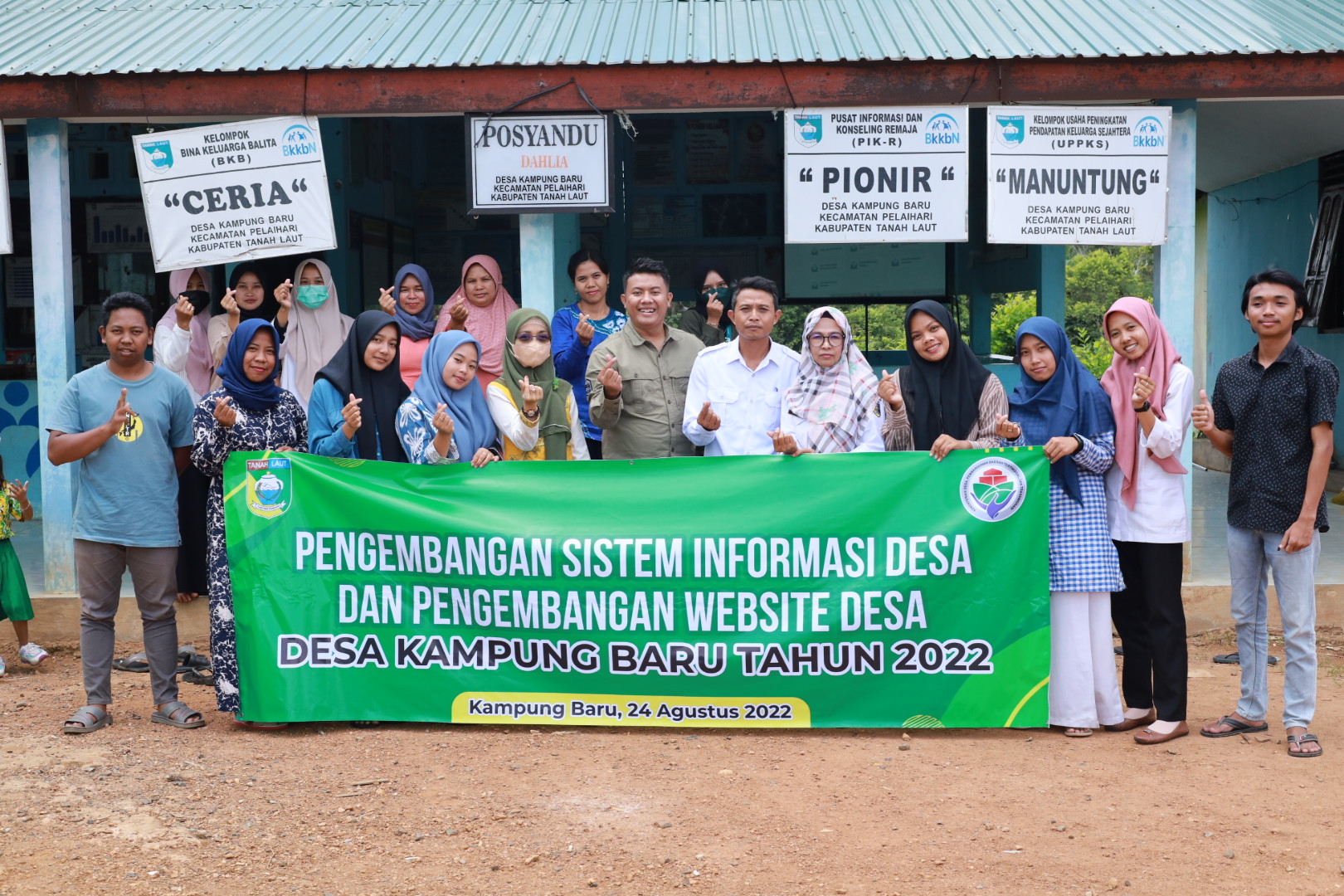 Desa Kampung Baru Adakan Peningkatan Kapasitas Desa Digital Bersama dengan DPMD Pelaihari dan Tim Gides