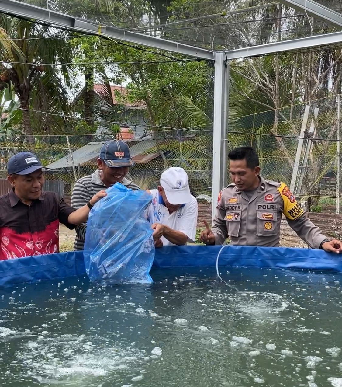 Program Ketahanan Pangan Budidaya Ikan Sistem Bioflok 
