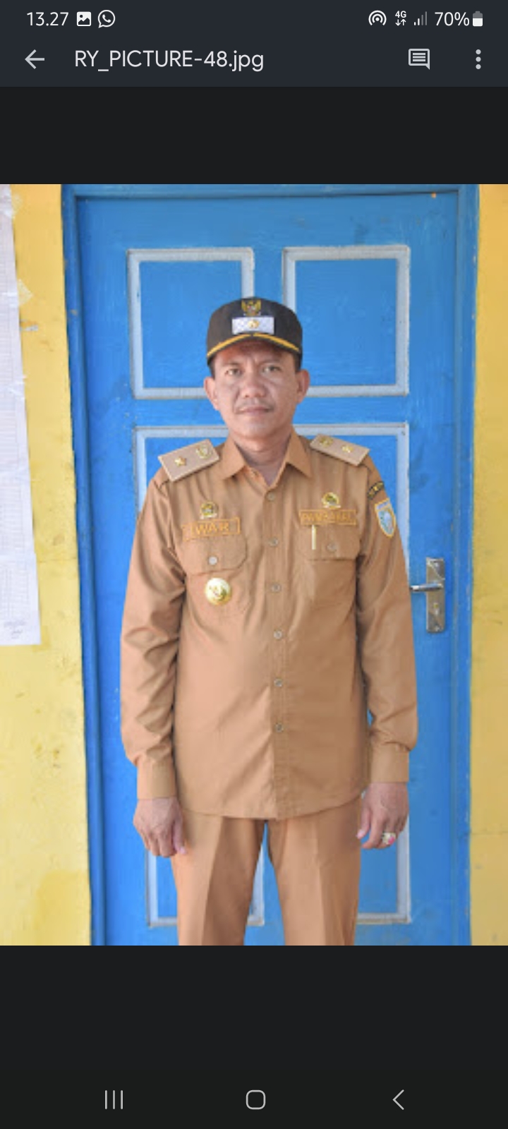 Foto Kepala Desa IWAR